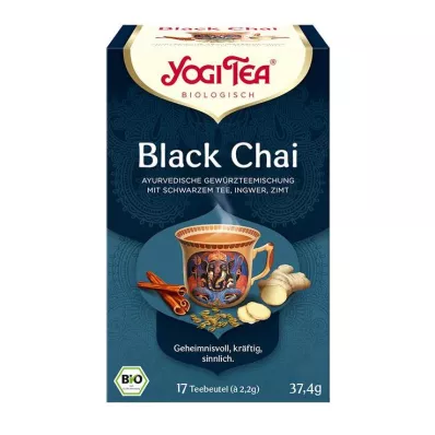 YOGI TEA Saco de filtro orgânico Black Chai, 17X2,2 g YOGI TEA Saco de filtro orgânico Black Chai, 17X2,2 g