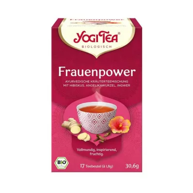 YOGI TEA Saquetas de filtro biológicas Womens power tea, 17X1,8 g