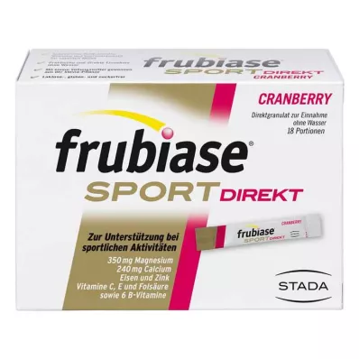 Grânulos Frubiase Sport Direct, 18 unidades Grânulos Frubiase Sport Direct, 18 unidades