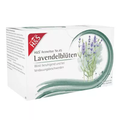 H&amp;S S Saco de filtro para flores de lavanda, 20X1,0 g