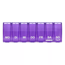 ANABOX 1x7 roxo, 1 unidade