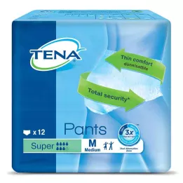 TENA PANTS Calças descartáveis ConfioFit super M, 12 unidades