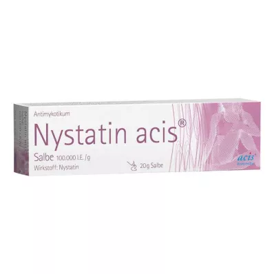NYSTATIN acis pomada, 20 g NYSTATIN acis pomada, 20 g