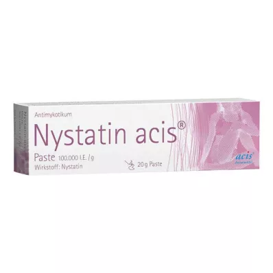 Pasta de nistatina acis, 20 g Pasta de nistatina acis, 20 g