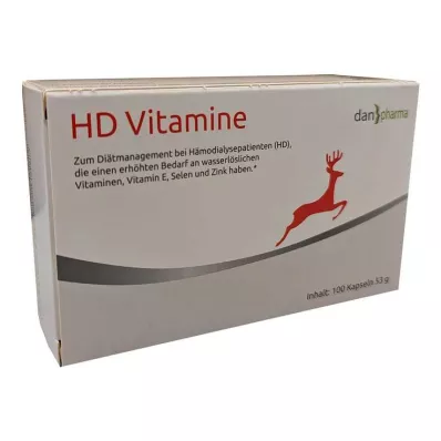 HD Cápsulas de vitaminas, 100 pcs HD Cápsulas de vitaminas, 100 pcs