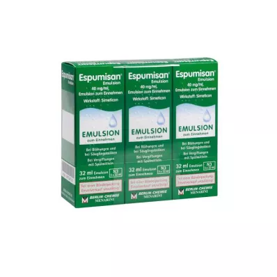 ESPUMISAN Emulsão, 3X32 ml ESPUMISAN Emulsão, 3X32 ml