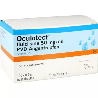OCULOTECT líquido senoidal PVD colírio, 120X0,4 ml