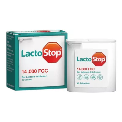 LACTOSTOP 14.000 FCC Distribuidor de comprimidos, 40 unidades LACTOSTOP 14.000 FCC Distribuidor de comprimidos, 40 unidades