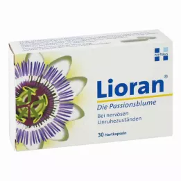 LIORAN Cápsulas duras de passiflora, 30 unid