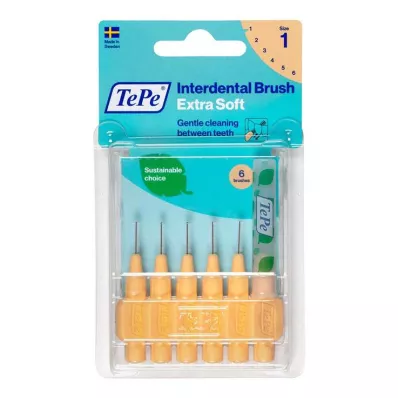 Escova interdental Tepe x-soft 0,45mm, 6 unid