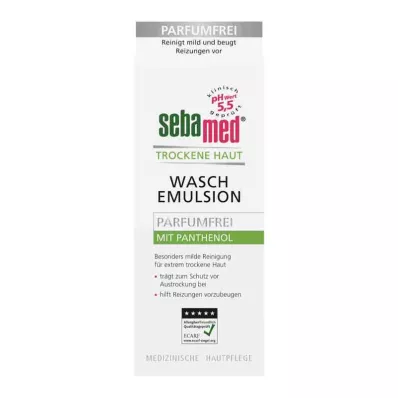 SEBAMED Emulsão de lavagem sem perfume para pele seca, 200 ml SEBAMED Emulsão de lavagem sem perfume para pele seca, 200 ml