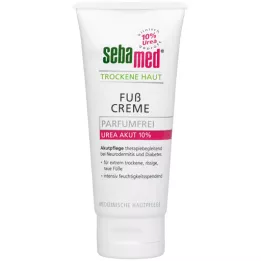 SEBAMED Creme para os pés sem perfume para pele seca Ureia10%, 100 ml