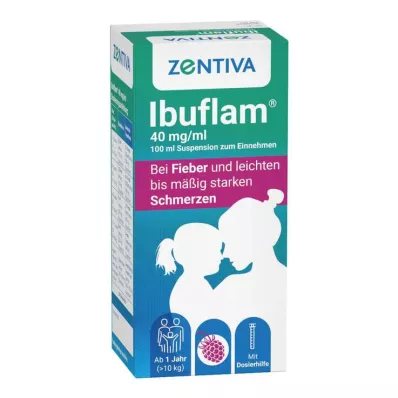 Ibuflam suspensão oral a 4%, 100 ml Ibuflam suspensão oral a 4%, 100 ml