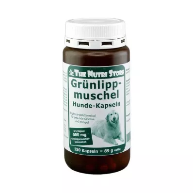 Mexilhão de lábios verdes 500 mg cápsulas para cães, 150 un