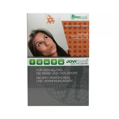 Fita de grade Jovitape tipo B 36x28mm, 20x6 peças Fita de grade Jovitape tipo B 36x28mm, 20x6 peças