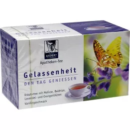BADERS Sacos de filtro Apotheken Tee Gelassenheit, 20 unidades