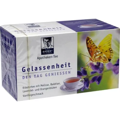 Sacos de filtro Baders Pharmacies Tea Serenity, 20 unidades Sacos de filtro Baders Pharmacies Tea Serenity, 20 unidades