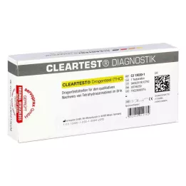 Tiras de teste de THC para teste de drogas Cleartest, 1 unidade