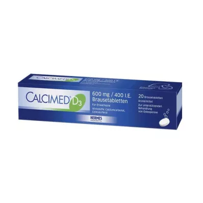 Calcimed D3 600 mg / 400 UI comprimidos efervescentes, 20 unid Calcimed D3 600 mg / 400 UI comprimidos efervescentes, 20 unid