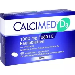 [d3 1000 mg/880 U.I. Comprimidos mastigáveis, 48 cápsulas
