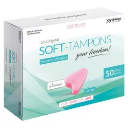 SOFT TAMPONS normal, 50 unidades