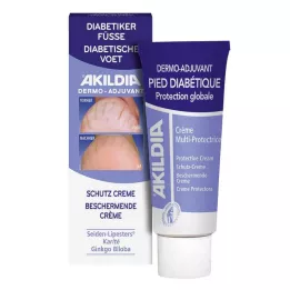 AKILDIA Creme de proteção dos pés para diabéticos, 75 ml