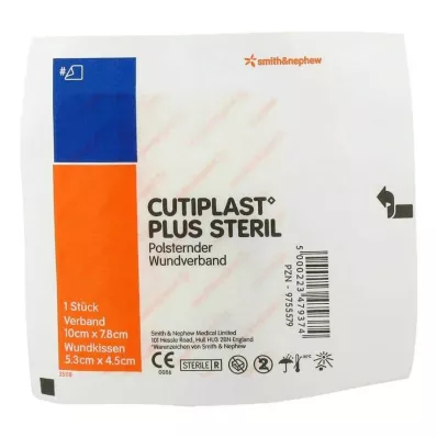 Atadura estéril Cutiplast Plus 7,8x10 cm, 1 un