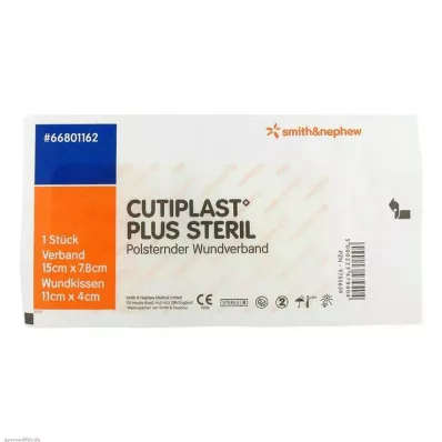 Atadura estéril Cutiplast Plus 7,8x15 cm, 1 un Atadura estéril Cutiplast Plus 7,8x15 cm, 1 un