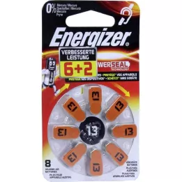 ENERGIZER Pilha para aparelho auditivo 13, 8 unidades