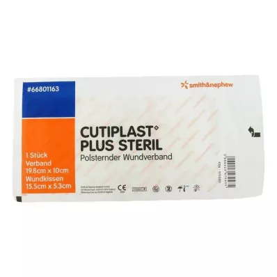 Atadura estéril Cutiplast Plus 10x19,8 cm, 1 un Atadura estéril Cutiplast Plus 10x19,8 cm, 1 un