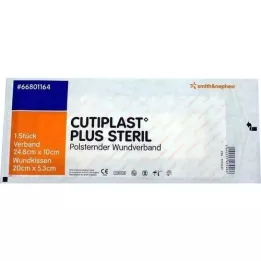 CUTIPLAST Penso estéril Plus 10x24,8 cm, 1 unidade