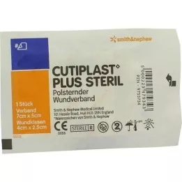 CUTIPLAST Penso estéril Plus 5x7 cm, 1 unidade