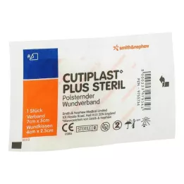 CUTIPLAST Penso estéril Plus 5x7 cm, 1 unidade