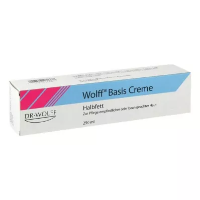 WOLFF Creme de base meio-gordo, 250 ml