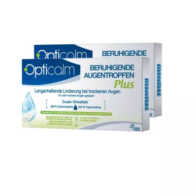 OPTICALM Colírio calmante Plus em dose única, 20X0,5 ml OPTICALM Colírio calmante Plus em dose única, 20X0,5 ml