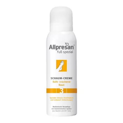 ALLPRESAN Espuma para peles muito secas Foot special N.º 3, 125 ml