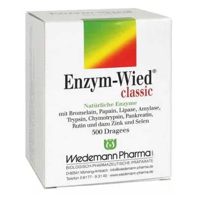 Drageias clássicas Enzym Wied, 500 peças Drageias clássicas Enzym Wied, 500 peças