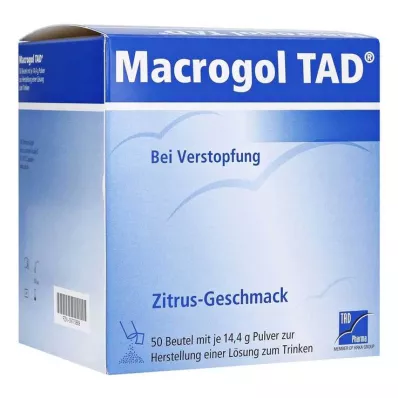 Macrogol TAD em pó, 50 unidades Macrogol TAD em pó, 50 unidades