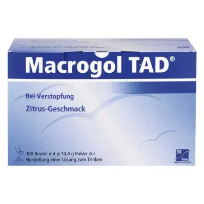 Macrogol TAD em pó, 100 unidades Macrogol TAD em pó, 100 unidades