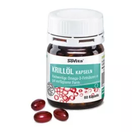 SOVITA Cápsulas de óleo de krill, 60 unid