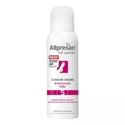 Allpresan pés sudadores especiais nº 5, 125 ml Allpresan pés sudadores especiais nº 5, 125 ml
