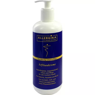 ALLERGIKA Frasco doseador de creme suave para as mãos, 500 ml