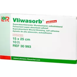 VLIWASORB adesivo superabso.comp.sk.st.15x25 cm, 10 unid