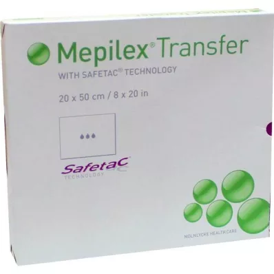 MEPILEX Compressa de espuma de transferência 20x50 cm estéril, 4 peças MEPILEX Compressa de espuma de transferência 20x50 cm estéril, 4 peças