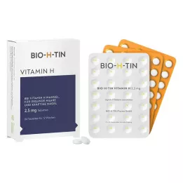 BIO-H-TIN Vitamina H 2,5 mg para 12 semanas comprimidos, 84 unid