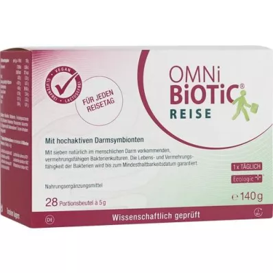 OMNI BiOTiC Pó de viagem, 28X5 g