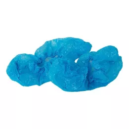 EINMAL ÜBERSCHUHE Plástico azul, 10 pcs