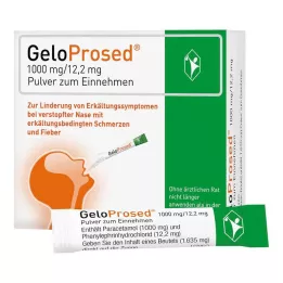 GELOPROSED Pó oral, 10 unidades