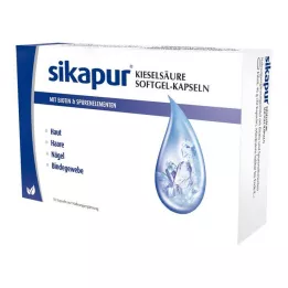 SIKAPUR Cápsulas moles de gel de ácido silícico com biotina, 30 unid