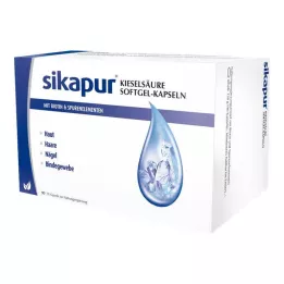 SIKAPUR Cápsulas moles de gel de ácido silícico com biotina, 90 unid